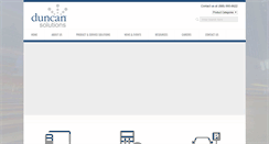 Desktop Screenshot of duncansolutions.com